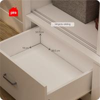 Gambar Pira Bavarian - Warking WDSL 120 GL Lemari Pakaian Pintu Geser dari PIRA undefined 5 Tokopedia