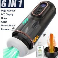 Gambar Reinaa Kualitas No 1 6 In 1 3D Texture Electric Tenga Getar Snail Cup Maju Mundur Hisap Wamring Vibrating dari Reina de Mall undefined 1 Tokopedia