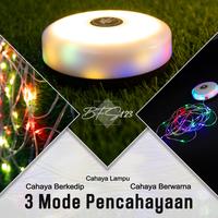 Gambar Lampu Hias Camping Tenda LED 250 Lumens Baterai Charge USB Type C Panjang Roll 10 Meter Hook Gantung Magnet dari Bfs123 undefined 5 Tokopedia