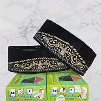 Gambar Peci Datuk Anak AC Bordir Hitam - 1 dari Toko Barkah Store undefined 1 Tokopedia