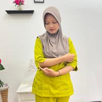 Gambar Baju OK Lengan 3/4 One set Jaga Perawat Nakes Pakaian Seragam Kerja Bidan Dokter Bahan American Drill - OLIVE, S dari arba cilacap undefined 5 Tokopedia