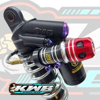 Gambar Adjuster ala ala shock belakang by kwbss tabung motif uliran warna full almunium - Hitam ulir kuning motif, Tabung lurus selang silver dari kwbspeedshop undefined 2 Tokopedia