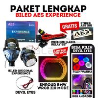 Gambar PAKET BILED AES EXPERIENCE V1 dan V2 VERSION 2 TURBO SE ORIGINAL TERBARU LENGKAP - BILED EXPERIENCE V1 60W SAJA, TANPA DEVIL EYES dari BIGLED Store undefined 3 Tokopedia