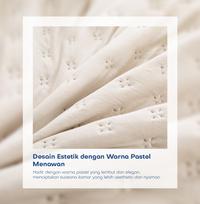 Gambar KHUSUS LIVE [BED COVER+SPREI SET] Bed Cover Set Dengan Sprei Set, Sarung Bantal dan Sarung Guling Full Pressing Karet Keliling Lembut Motif Polos - Seprei Set Polos Korea Lembut - BIRU TUA, 120CM x 200CM dari UNITWO Home_NEW undefined 3 Tokopedia
