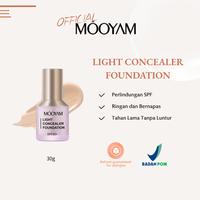 Gambar MOOYAM Sunscreen Foundation Concealer SPF 30+｜Ringan, Tahan Lama, Mengontrol Minyak, Melembabkan, dan Menenangkan Kulit Sensitif dengan Ekstrak Alami - 30g Mencerahkan Wajah dari MOOYAM.id undefined 1 Tokopedia