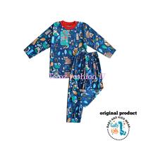Gambar Gaffy Kids Setelan Baju Piyama Anak Unisex 1-6 Tahun Full Printing Motif Hewan Lucu Tangan Panjang Celana Panjang - PP BURUNG TANAH, NO 4 dari Teraz Fashion 17 undefined 3 Tokopedia