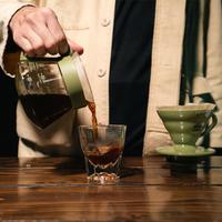 Gambar Otten x Hario - Paket V60 Dripper 01 Glass Coffee Server 360ml Set Paper Filter + Kopi Arabica Robusta 4pack dari Otten Coffee undefined 3 Tokopedia