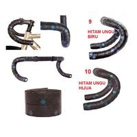 Gambar BARTAPE Motiv MIRIP SUPACAZ Super Sticky Kush lilitan stang handgrip bar tape sepeda balap stang dropbar NO liteskin Deda 3T Prologo ROADBIKE RB lipat - no2 HITAM BIRU dari srii wijayaa undefined 3 Tokopedia