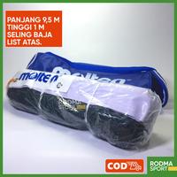 Gambar NET VOLI / NET VOLLEY MOLTEN, MIKASA net voli turnamen Net voli Outdoor bola voli - Net MIKASA dari Rodma Store undefined 1 Tokopedia