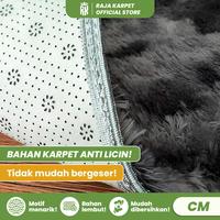 Gambar RAJA x GMATUANSA -  Karpet Bulu Rasfur Warna Ombre & Karpet Lantai Motif Campuran Warna Estetik Karpet Lantai Bulu Lembut Tidak Mudah Rontok Anti Geser-Geser BISA COD - CM-4-120X180CM dari Raja Karpet_NEW undefined 3 Tokopedia