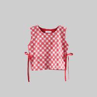 Gambar Vest Batik Wanita / Rompi Batik Wanita / Outer Batik Wanita Zalina - Merah Marun, M dari La Rosa Jakarta undefined 4 Tokopedia