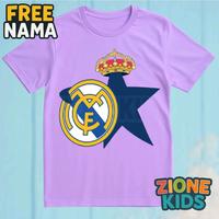 Gambar Baju Kaos Anak Real Madrid Fans Real Madrid Hala Madrid Bisa Custom Nama Bahan Katun Nyaman Umur 3-13 Tahun Fashionable & Berkualitas - Merah, M dari ZIONE KIDS undefined 4 Tokopedia