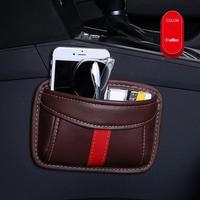 Gambar Car storage organizer kantong hp di mobil kantong serbaguna tempat kart e-toll  Kendaraan - Hitam dari FARES AKSESORIS undefined 1 Tokopedia