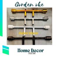 Gambar Batang Gorden Atau Tiang Gorden ISAKU PREMIUM TIDAK MUDAH PATAH - Gold, 70 Cm dari gorden oke undefined 1 Tokopedia