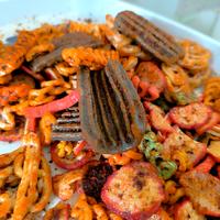 Gambar Seblak Kering Mix Komplit 250g Pedas Gurih Isi Banyak Cita Rasa Juara dari rajanasnack undefined 4 Tokopedia