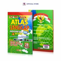 Gambar Buku Atlas 38 Provinsi Edisi Terbaru / Atlas Lengkap Indonesia & Dunia Dan Atlas Global Indonesia Dunia Edisi Terbaru Plus Indeks Halaman / Giri Utama SIDOARJO - PLM - HIJAU dari Pustaka Baru Press undefined 5 Tokopedia