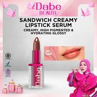 Gambar [10.10] SANDWICH CREAMY LIPSTICK SERUM DABE BEAUTE - 1 (01) Coral Nude dari Bella Shofie Dabe_NEW undefined 4 Tokopedia