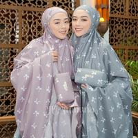 Gambar Jumuna - Mukena Couple Pita Series Ibu, Anak Motif Aletha & Giselle - IBU ALETHA PINK dari Leesy ID undefined 1 Tokopedia