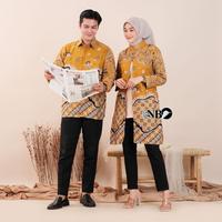 Gambar BATIK TUNIK WANITA KERJA MODEREN UKURAN JUMBO MODEL BOLERO TERBARU - T blr bintang kuning, M dari Raja Batik Pekalongan undefined 2 Tokopedia
