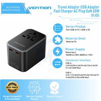 Gambar Vention Travel Adaptor USB Adapter Fast Charger AC Plug FJC FJD Resmi - FJC dari Mall IT Medan undefined 2 Tokopedia