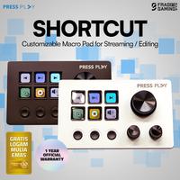 Gambar Press Play SHORTCUT Macro Pad Shorcuts Pad by Pressplay - Macropad - WHITE dari FRAG GAMING STORE undefined 1 Tokopedia
