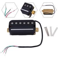 Gambar Guitar Parts Humbucker Pickup Black Double Coil ABS Bobbin For ST SQ Electric Guitars Guitar Neck And Bridge Parts dari Tatalputra undefined 1 Tokopedia