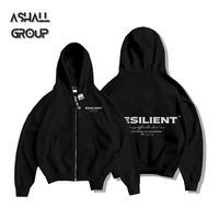 Gambar Berdine Hoodie Zipper Oversize Boxy Motif Resilient Warna Hitam Bahan Katun Gsm 28 - Hitam Resilient, L dari Berdine.inc undefined 1 Tokopedia