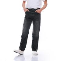 Gambar RoosterDenim Celana Jeans Pria Reguler Cowok Panjang Standar DarkGray Abu Tua Aksen Selvedge Big Size - Tiger Blackjazz, 2XL : 35-36 dari Roosterdenim_NEW undefined 3 Tokopedia
