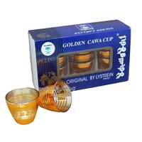 Gambar Golden Cawa Cup Cucing Gelas Zam zam Cawan Kopi Teh Haji Umroh 12pcs Cangkir dari SYAQILA OLEH OLEH HAJI undefined 1 Tokopedia