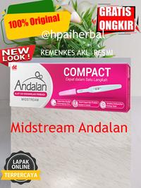 Gambar Testpack Andalan - Alat Test Kehamilan - Andalan Midstream - Andalan Compact Stick tespek  andalan digital pack akurat tespek  hcg - STRIP dari Hpaiherbal_NEW undefined 1 Tokopedia