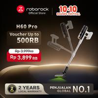 Gambar Roborock Vakum Penyedot Debu Rumah H60 Pro 170AW Daya Hisap Super Tongkat Fleksibel & Dapat Ditekuk Sikat Anti Kusut untuk Lantai dan Karpet Garansi 2 Tahun - H60 dari Roborock undefined 1 Tokopedia