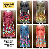 Gambar Daster HAP Chibi Lengan 7/8 Premium Busui Cantik Adem Viral Kekinian Kain Nyaman Baju Tidur Rayon Bumil Motif Kancing - C7/8-585 dari Toko Daster Budi Rejeki undefined 2 Tokopedia