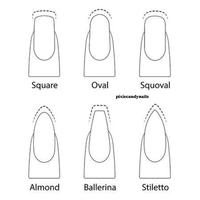 Gambar Press On Nails Premium 3D - Custom Size, Stiletto, Medium dari Pixiecandynails undefined 5 Tokopedia