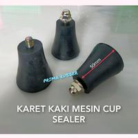 Gambar Set Karet Kaki Mesin Cup Sealer (4pcs) - Harga untuk 4pcs - Sudah Termasuk Mur dari PRIMA RUBBER undefined 1 Tokopedia