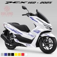Gambar Stiker List Body Honda PCX 160 New 2025 Cutting Sticker Variasi Terbaru - Striping Motor - Motorcycle - Abu Abu dari SULUNG STICKER undefined 4 Tokopedia