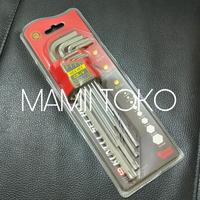 Gambar SUGOI Kunci L set Kombinasi Long Hexagonal + Bintang Hex Key dari MAMII TOKO undefined 3 Tokopedia