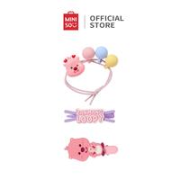 Gambar Miniso x ZANMANG Loopy Collection Hair Clip & Hair Tie  Pearl-Like Jepit Rambut & Ikat Rambut 3pcs  Hair Tie - Style A  dari Miniso Lifestyle ID undefined 3 Tokopedia