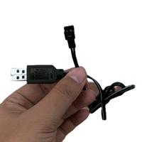 Gambar CHARGER BATERAI MOBIL REMOTE CONTROL 3,7V SOCKET HITAM 2PIN MAINAN RC Toy - USB ORI 3,6/3,7 dari NAZAHFAN STORE undefined 3 Tokopedia