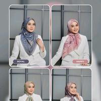 Gambar Dynasty Scarf by Arabelle NEW Collection Arabelle scraft Premium ori Segi empat Muslim Square Voal - Rich, 115x115 cm dari Zieda Butik undefined 5 Tokopedia