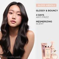 Gambar Kerastase Gloss Absolu Anti Frizz Glaze Milk 190ml - Heat Protectant for Glossy and Bouncy Hair - Mengandung Hyaluronic Acid, Glycolic Acid dan Wild Rose Oil dari Irwan Team undefined 4 Tokopedia