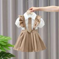 Gambar Arsya.id Baju anak 1 - 7 Tahun | Dress Hwa Syin Korea Style / Overall Pita Dres Anak Perempuan Cewek Anak-Anak Bunda Katun - Mocca, 1-2tahun dari arsya modesta undefined 2 Tokopedia