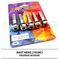 Gambar Baut Probolt Heng 2 Kunci Stainless M10x40 Drat 14 Panjang 40mm Original Thailand dari Ala - Ala Shop undefined 1 Tokopedia
