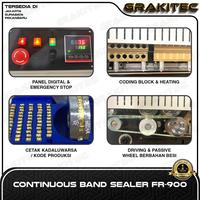 Gambar Grakitec Continuous Band Sealer Mesin Segel Plastik FR-900 Vertikal / Horizontal Grakitec - Mould 15mm dari Grakitec undefined 5 Tokopedia