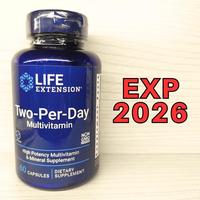 Gambar PREMIUM Life Extension Two Per Day capsule Multivitamin isi 60 capsule Suplemen Vitamin & Mineral dari Nada Ganda Utama undefined 1 Tokopedia