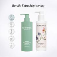 Gambar Nutropics - Feel Radiant (Body Wash & Body Lotion) | Ashwaganda Niacinamide, Vitamin C & Vitamin E Mencerahkan kulit dari casualchillx undefined 1 Tokopedia