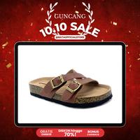 Gambar [10.10 Sale] BATA - ATHENA 4.0 "Comfy Cush" Sendal Flatbed Kasual Wanita - Sandal - Brown, 36 (EU) - 3 (UK) dari Bata Indonesia undefined 1 Tokopedia