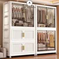 Gambar WS Furniture 70-80cm/ lemari baju gantung lemari pakaian plastik Tahan lembablemari plastik ukuran sangat besar Storage Box lemari plastik - 1 lemari + 3 Laci 70CM dari WS Furniture_NEW undefined 1 Tokopedia