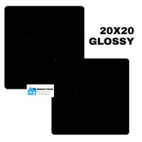 Gambar KERAMIK LANTAI 20X20 HITAM GLOSSY-KERAMIK LANTAI HITAM 20X20 GLOSSY- 30X30 HITAM POLOS GLOSSY TERMURAH BEST SELLER - 20x20 dari KV7 STORE undefined 1 Tokopedia