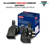 Gambar Denso Klakson Keong 12Volt Original 2PCS Kabel Kit & Relay untuk Motor dan Mobil Universal Electric Horn Form Tone 12Volt 2PCS Kabel Kit Relay - PAKET DENSO KEONG dari proomodifikasi undefined 3 Tokopedia