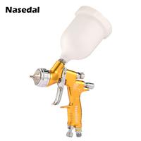 Gambar GTI Pro Spray Gun High Quality Nasedal Painting Gun 1.3mm Nozzle Paint Gun Water Based Air Spray Gun Airbrush dari Kaynama undefined 1 Tokopedia